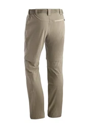 Maier Sports Funktionshose Tajo 2 He-Zip Off Hose Khaki/Braun