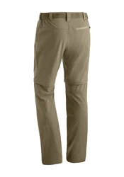 Maier Sports Funktionshose Tajo 2 He-Zip Off Hose Khaki/Braun