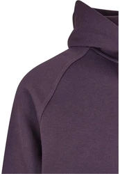 Urban Classics Herren Blank Hoody Kapuzenpullover Lila