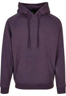 Urban Classics Herren Blank Hoody Kapuzenpullover Lila