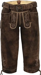 Trachtenlederhose Kniebundhose Ottfried nutria