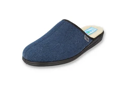 Dr. Orto Holken Pantoffeln Herren Hausschuh Blau/Hellblau/Dunkelblau