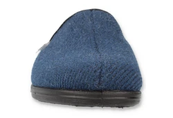 Dr. Orto Holken Pantoffeln Herren Hausschuh Blau/Hellblau/Dunkelblau