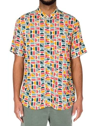 Kurzarmhemd - kurzarm Hemd - bunt - Resort SSL Shirt [sunrise]
