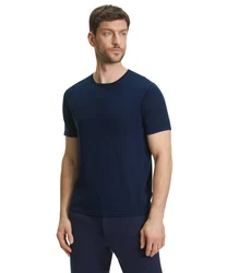 FALKE T-Shirt Dunkelblau/Hellblau