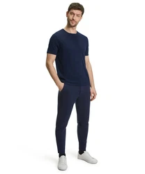 FALKE T-Shirt Dunkelblau/Hellblau