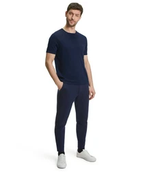FALKE T-Shirt Dunkelblau/Hellblau