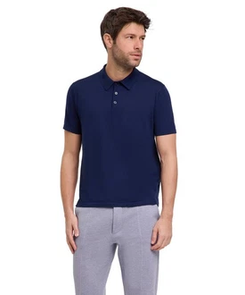 FALKE Poloshirt Dunkelblau/Blau