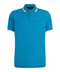 FALKE Poloshirt Türkis/Blau/Hellblau