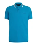 FALKE Poloshirt Türkis/Blau/Hellblau