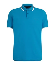 FALKE Poloshirt Türkis/Blau/Hellblau