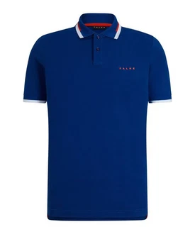 FALKE Poloshirt Blau/Dunkelblau
