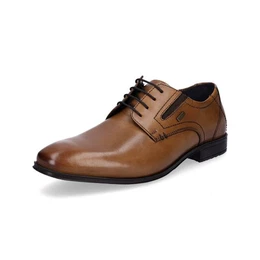Herren Leder Schnrschuh cognac braun Schnrschuh