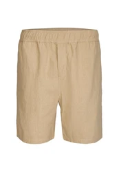 Cleptomanicx Shorts Steezy Linen Khaki/Beige