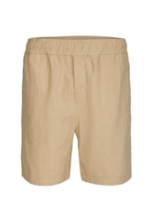 Cleptomanicx Shorts Steezy Linen Khaki/Beige