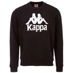 Kappa Rundhalspullover Retro Sweatshirt Rot/Schwarz/Braun