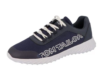 TOM TAILOR Schnürhalbschuhe Sneaker für Herren Blau/Dunkelblau