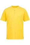 JP1880 T-Shirt Henley Basic Knopfleiste Gelb JP1880 T-Shirt Henley Basic Knopfleiste Gelb