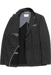 Carl Gross Kurzblazer Sharp-Fit Jersey Sakko CG Faris 