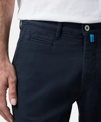 Pierre Cardin Chinohose Lyon Futureflex Dunkelblau/Hellblau/Blau