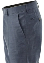 Carl Gross Chinos Baukasten Hose CG Stevenson Grau/Dunkelblau/Blau