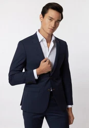 Roy Robson Sakko Slim-Fit Baukasten Dunkelblau/Hellblau/Blau