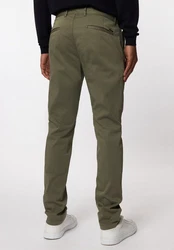 Roy Robson Hose Slim Fit Khaki/Dunkelgrün