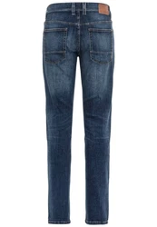 camel active 5-Pocket Jeans Regular Fit Dunkelblau/Blau/Hellblau