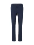 TOM TAILOR Chinohose Slim Fit Dunkelblau/Blau/Hellblau