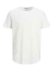 JACK & JONES T-Shirt 'Basher' Weiß/Creme/Khaki/Grau