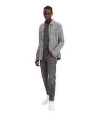 TOM TAILOR 5-Pocket Jeans Piers Slim Grau/Dunkelgrau/Hellgrau