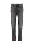 TOM TAILOR 5-Pocket Jeans Piers Slim Grau/Dunkelgrau/Hellgrau