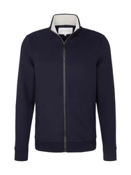 TOM TAILOR Sweatshirt navy/wei