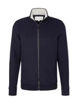 TOM TAILOR Sweatshirt navy/wei
