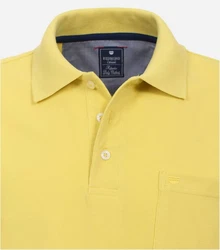 Redmond Poloshirt Piqu Polo-Shirt Gelb/Grün