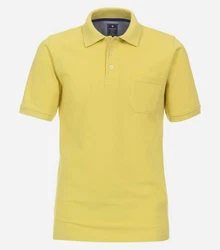 Redmond Poloshirt Piqu Polo-Shirt Gelb/Grün