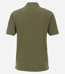 Redmond Poloshirt Piqu Polo-Shirt Dunkelgrün/Grün