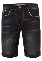 Rusty Neal Shorts Ruben Schwarz/Rot/Dunkelblau