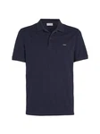 Calvin Klein Poloshirt mit Logo auf der Brust Dunkelblau/Blau