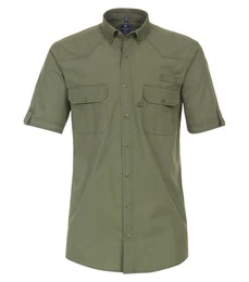 Kurzarmhemd uni Comfort Fit