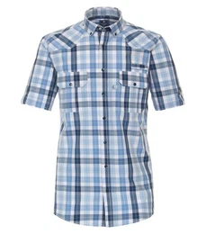 Kurzarmhemd kariert Comfort Fit
