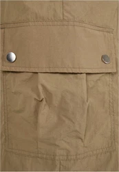 URBAN CLASSICS Cargohose Urban Classics Herren Nylon Cargo Shorts Khaki/Braun