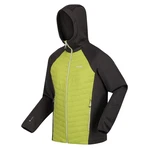 Regatta Funktionsjacke Softshelljacke Hybrid Andreson VII Grün/Neonfarben