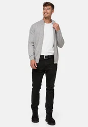 Indicode Strickjacke Lau Lt Grey Mix