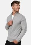 Indicode Strickjacke Lau Lt Grey Mix