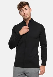 Indicode Strickjacke Lau Schwarz