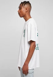 URBAN CLASSICS T-Shirt Urban Classics Herren Organic Tree Logo Tee Weiß/Grün/Beige