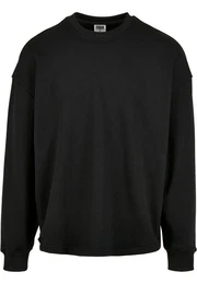 Rundhalspullover Herren Organic Oversized Boxy Crew (1-tlg)