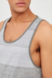 !Solid Tanktop SDCharan Grau/Hellgrau/Silber