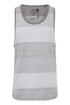 !Solid Tanktop SDCharan Grau/Hellgrau/Silber
